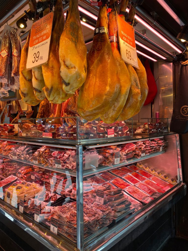 Hanging Hams in Spain